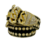 Asal Pony Hair Gold Clear