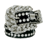 Asal Pony Hair Silver Clear