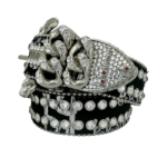 Asal Pony Hair Silver Clear