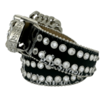 Asal Pony Hair Silver Clear