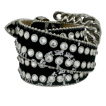 Asal Pony Hair Silver Clear