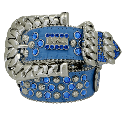 Round Crystal B Blue