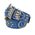 Round Crystal B Blue