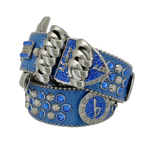 Round Crystal B Blue