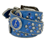 Round Crystal B Blue