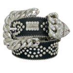 Curb Chain Helix – Black/Clear