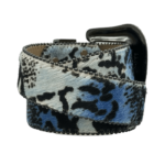 BB Simon Trojan Classic – Blue Leopard Belt