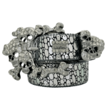 Metallic Bubbles Skull Pile