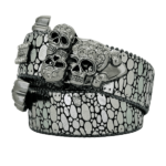 Metallic Bubbles Skull Pile