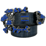 Cobalt Blue Skull Pile