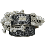 Silver Galaxy Skull Pile