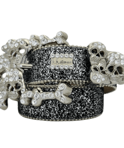 Silver Galaxy Skull Pile