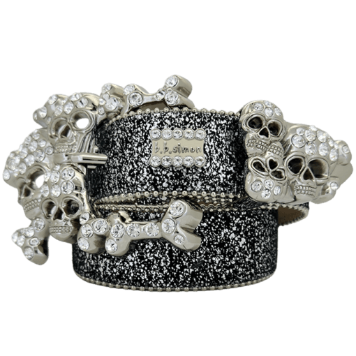 Silver Galaxy Skull Pile