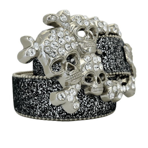 Silver Galaxy Skull Pile