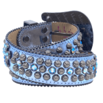 Safa Western – Light Metallic Blue