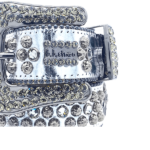 Safa Western – Metallic Silver