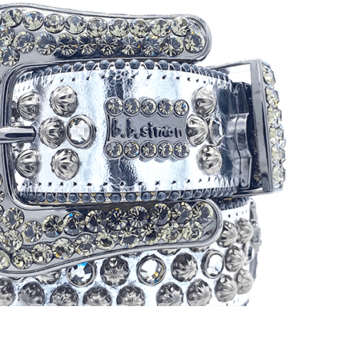 Safa Western – Metallic Silver