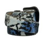 BB Simon Trojan Classic – Blue Leopard Belt