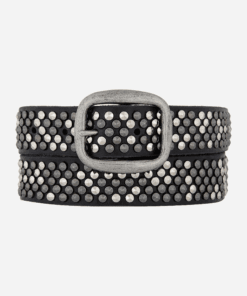 Britta Pyramid Multi Studded Leather Belt