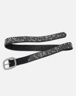 Britta Pyramid Multi Studded Leather Belt