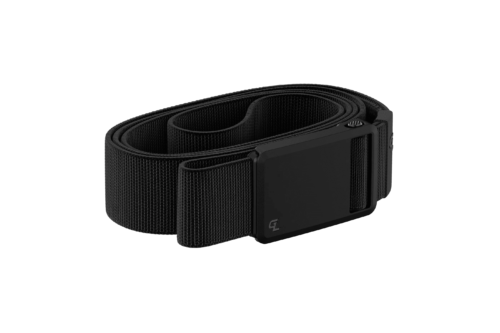 Groove Belt Ultra Black with buckle