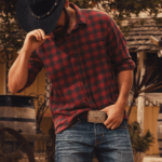 1 1/2" Scalloped Longhorn Western Buckle Belt By B.B. Simon's