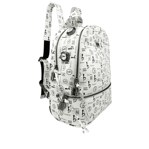 Medium Backpack – White