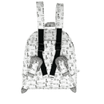 Medium Backpack – White