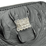 Sling Bag – Black Croc