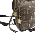 BB Pattern Sling Bag – Brown