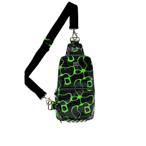 Sling Bag – Electric Slime Green