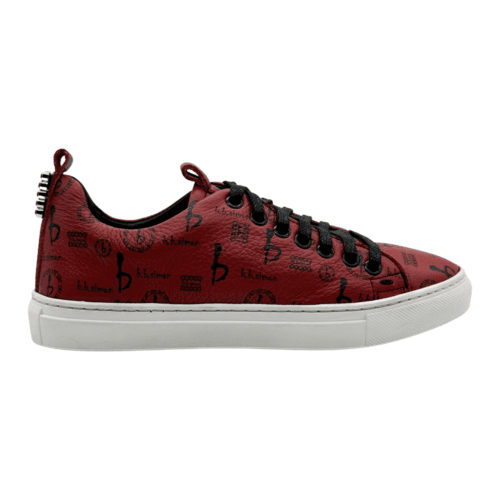BB Pattern Shoes – Red