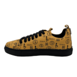 BB Pattern Shoes – Butterscotch/Black