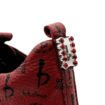 BB Pattern Shoes – Red