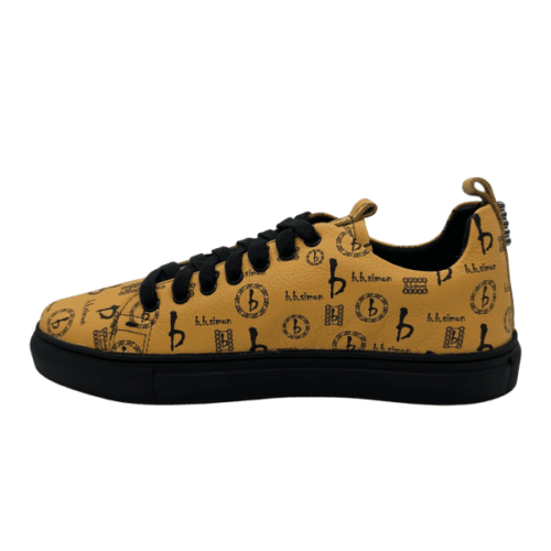 BB Pattern Shoes – Butterscotch/Black