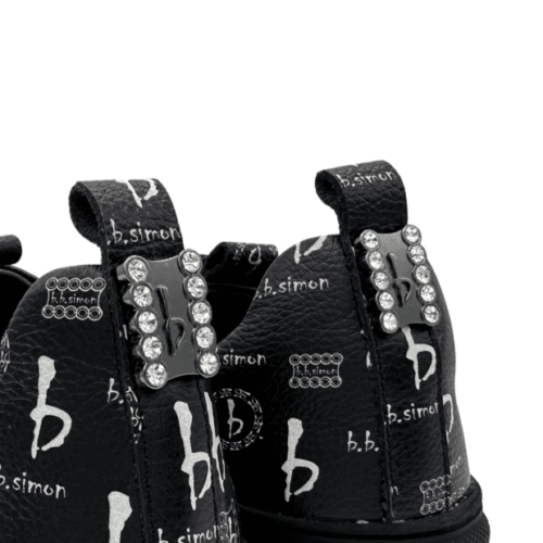 BB Pattern Shoes – Black/Black