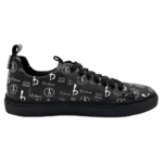 BB Pattern Shoes – Black/Black
