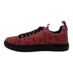 BB Pattern Shoes – Red/Black