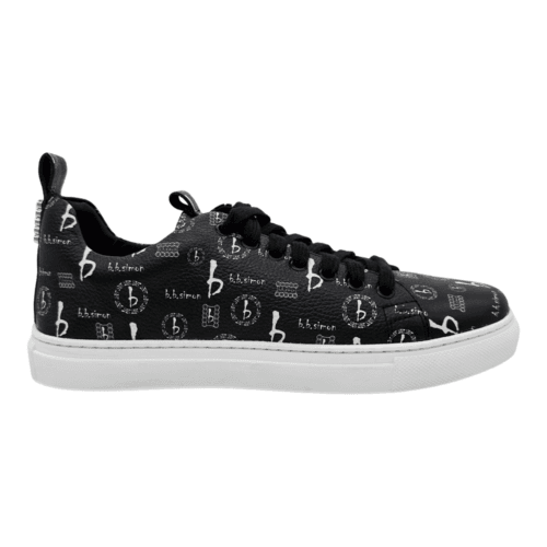 BB Pattern Shoes – Black