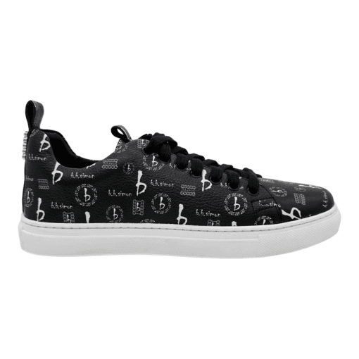 BB Pattern Shoes – Black
