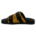 BB Pattern Strapped Slides – Butterscotch