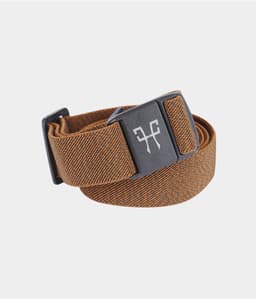 Magnetic Belt With a designed black buckle with a brown strap