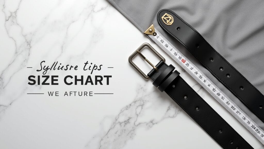 Amiri Belts Size Chart