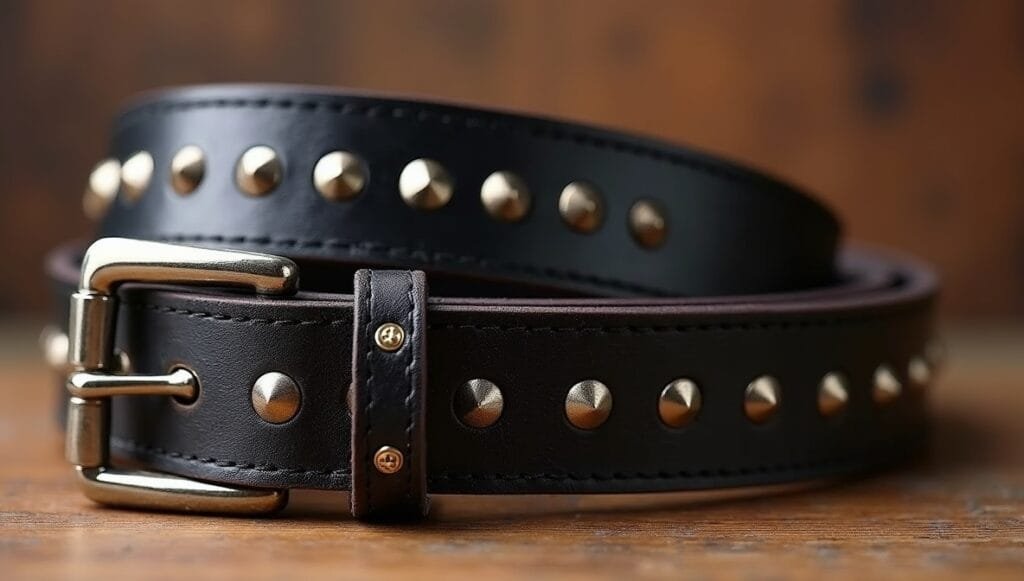 Vintage Studded Belt