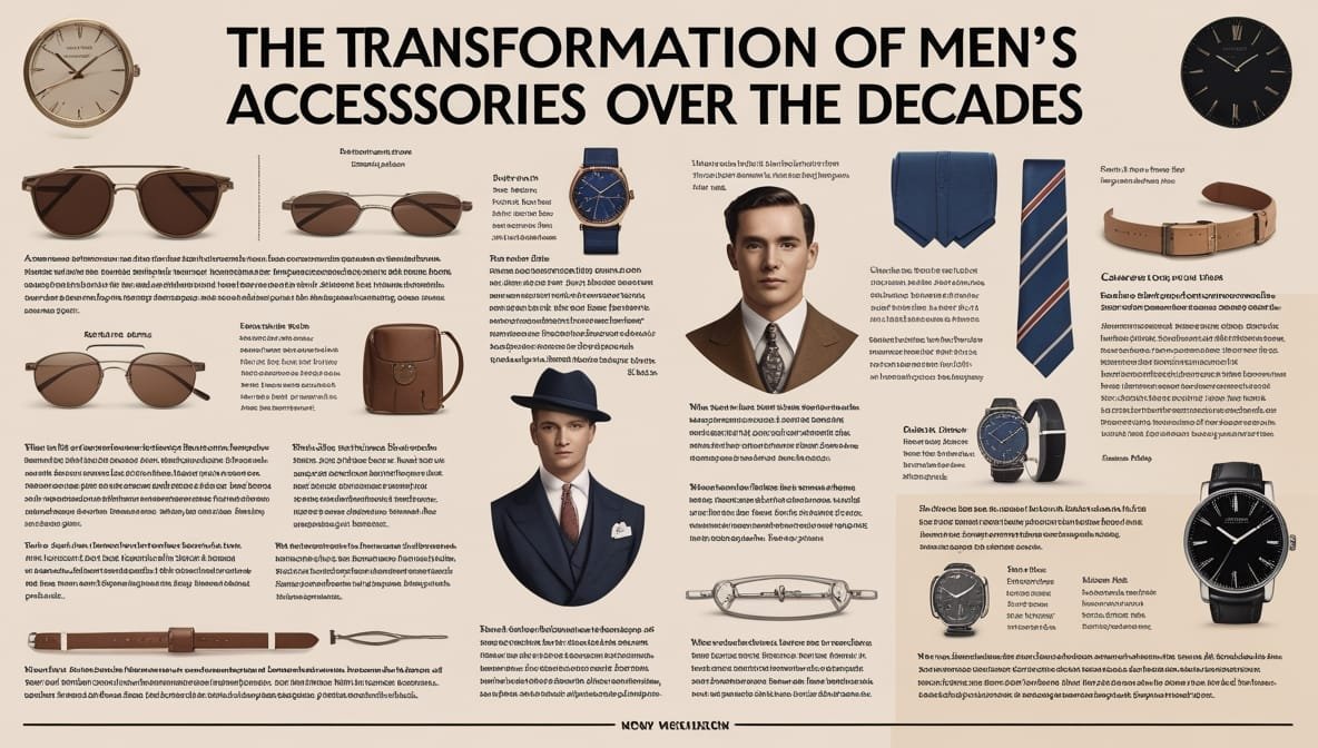 The Transformation of Men’s Accessories Over the Decades