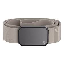 Brown Groove Belt With Black Buckle a good embed leather strap