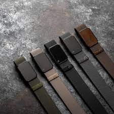 Groove Belt with a different colors