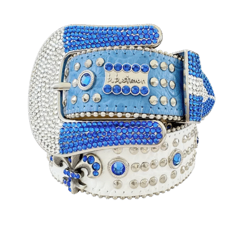 Fleur Blue – White Sapphire BB Simon