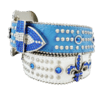 Fleur Blue – White Sapphire BB Simon