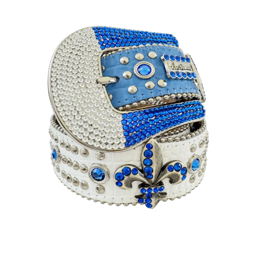 Fleur Blue – White Sapphire BB Simon